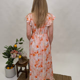 Watercolor Midi Dress
