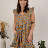 Wild Meadow Floral Mini Dress