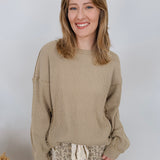 A Charming Town Thermal Pullover