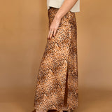 Leah Cheetah Midi Skirt