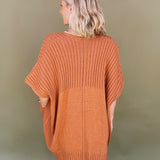 Lainey Dolman Sleeve Ribbed Cardigan