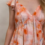 Watercolor Midi Dress