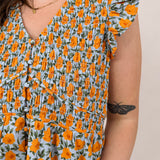 Wild Meadow Floral Mini Dress