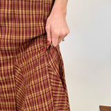 Justine Checkered Skirt