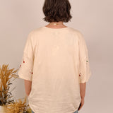 Cherry On Top Embroidered Tee