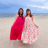 Bloom Brightly Tropical Maxi Dress