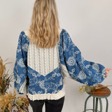 Presley Patchwork Patterns Top