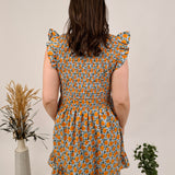 Wild Meadow Floral Mini Dress