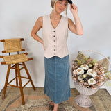 Emmie Corduroy Midi Skirt