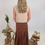 Justine Checkered Skirt