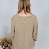 A Charming Town Thermal Pullover