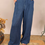 In The Zone Top & Wide Leg Pant Set