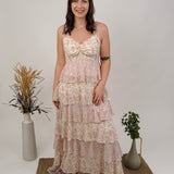 Fleur Sure Romantic Tiered Maxi Dress