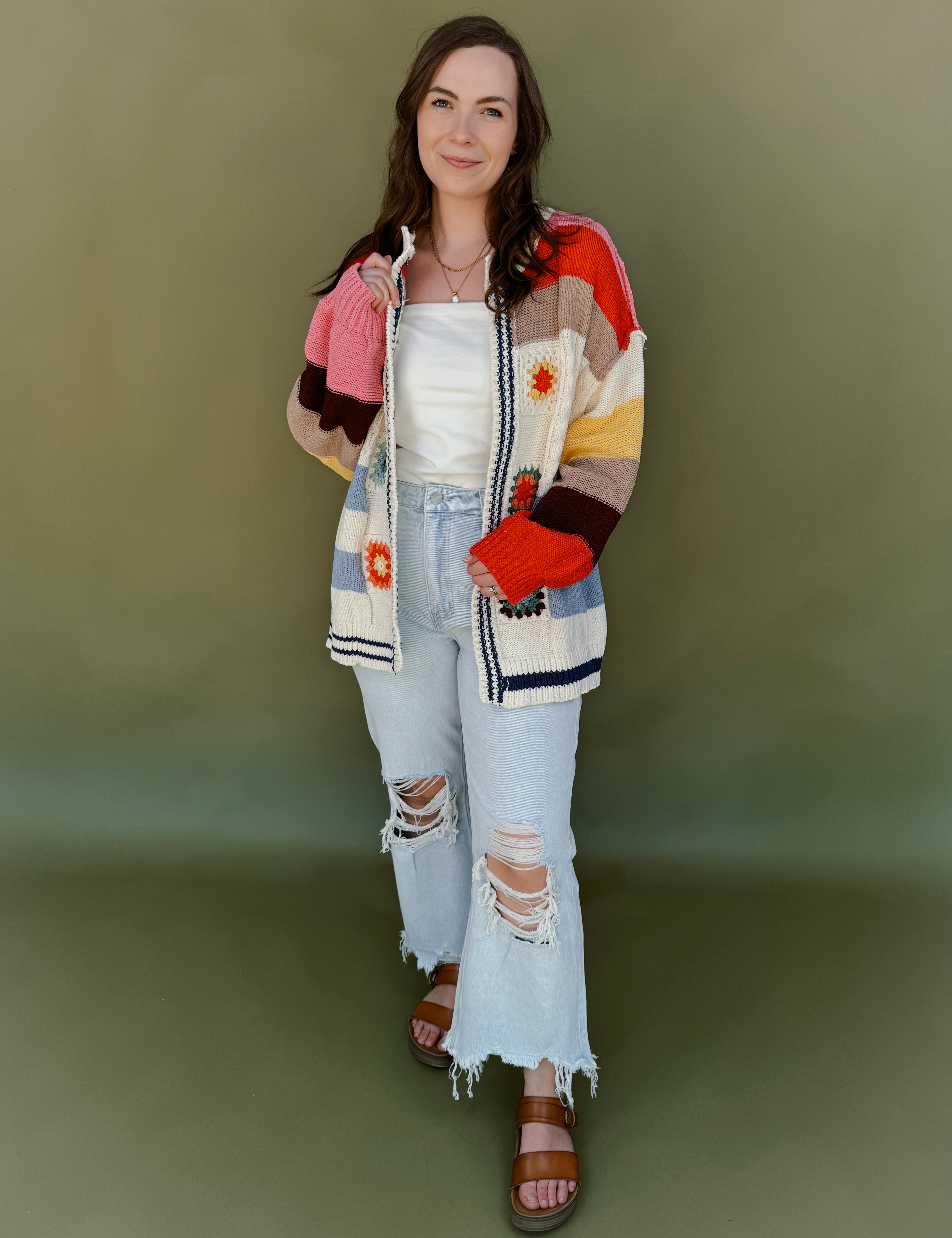 Shantelle Patchwork Cardigan