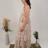 Fleur Sure Romantic Tiered Maxi Dress