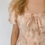 Regal Queen Floral Midi Dress
