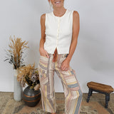 Rare Breed Pin Stripe Jeans