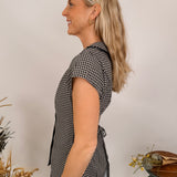 Own It Gingham Blouse