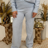 Never Settle Sweater Top & Pant Set