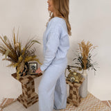 Never Settle Sweater Top & Pant Set