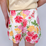 On Vacation Floral Wrap Skort