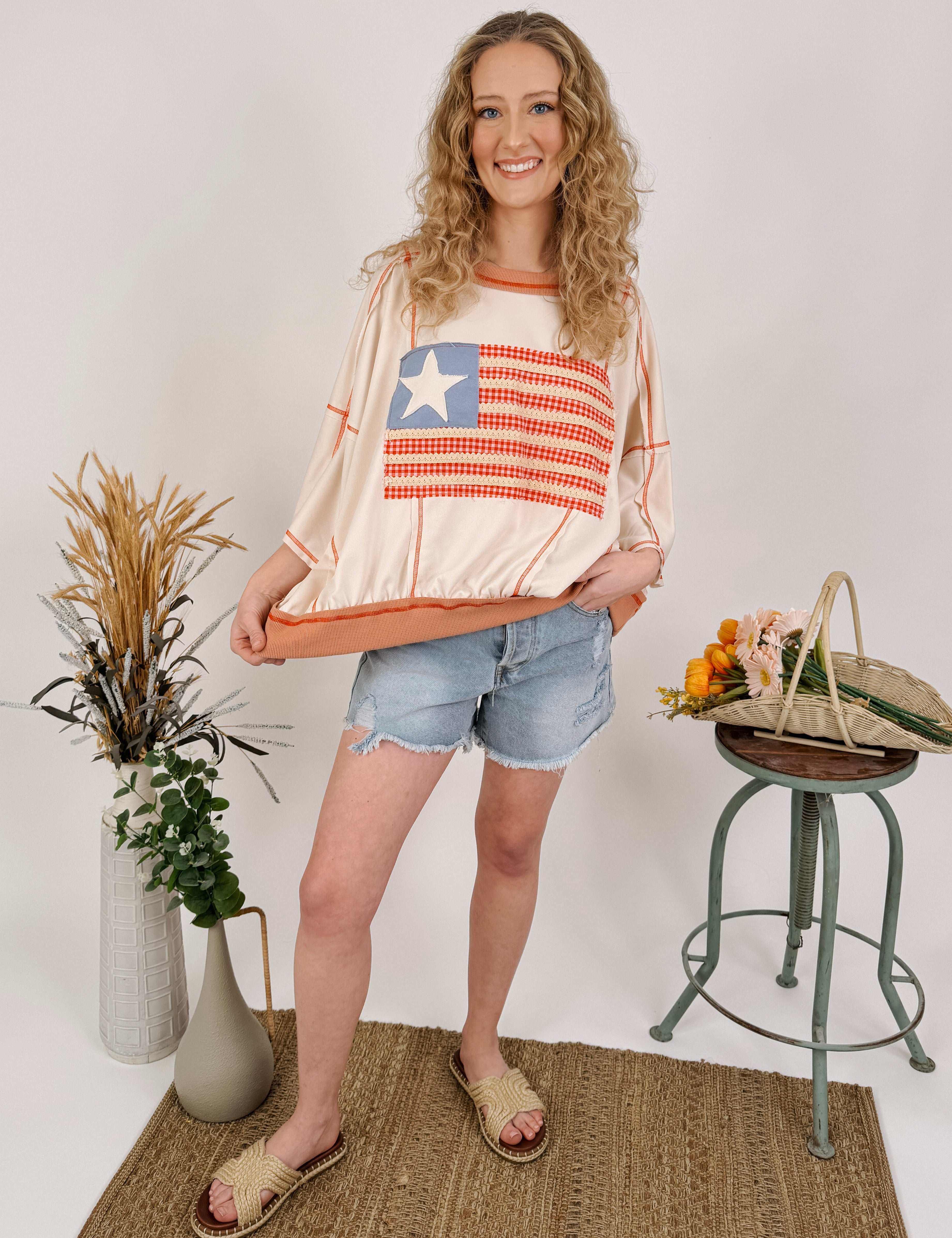 Free Bird Boho Knit Top
