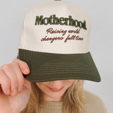 Hat: Motherhood: Raising World Changer