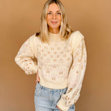 Hayden Pearl Embellished Sweater