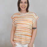 Sunset Skies Striped Knit Top