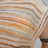 Sunset Skies Striped Knit Top