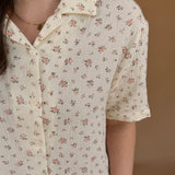 Raegan Floral Printed Button Up