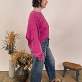 Lillian Flower Patch Sweatshirt