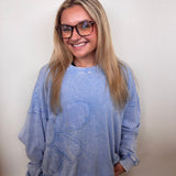 Lillian Flower Patch Sweatshirt