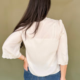 Montana Double Tie Satin Top