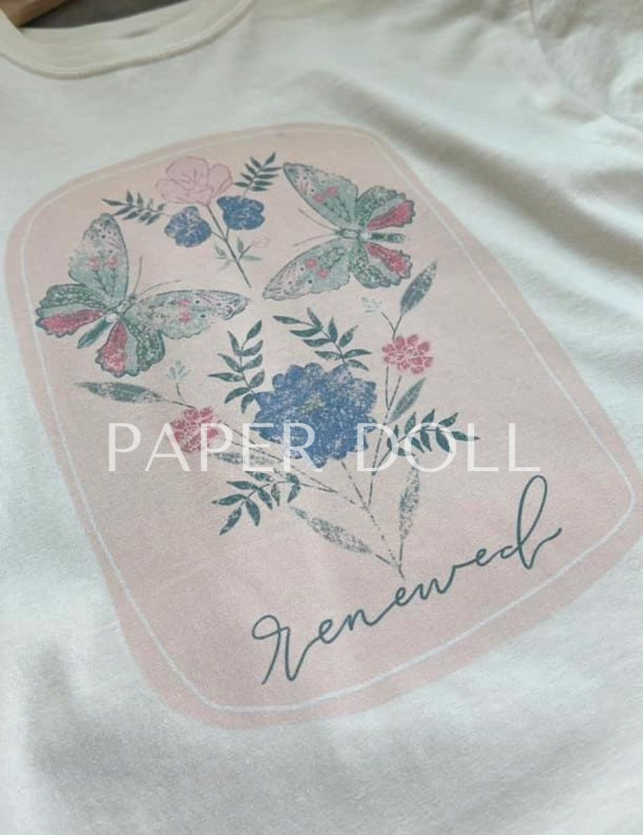 Renewed Butterfly Graphic Tee