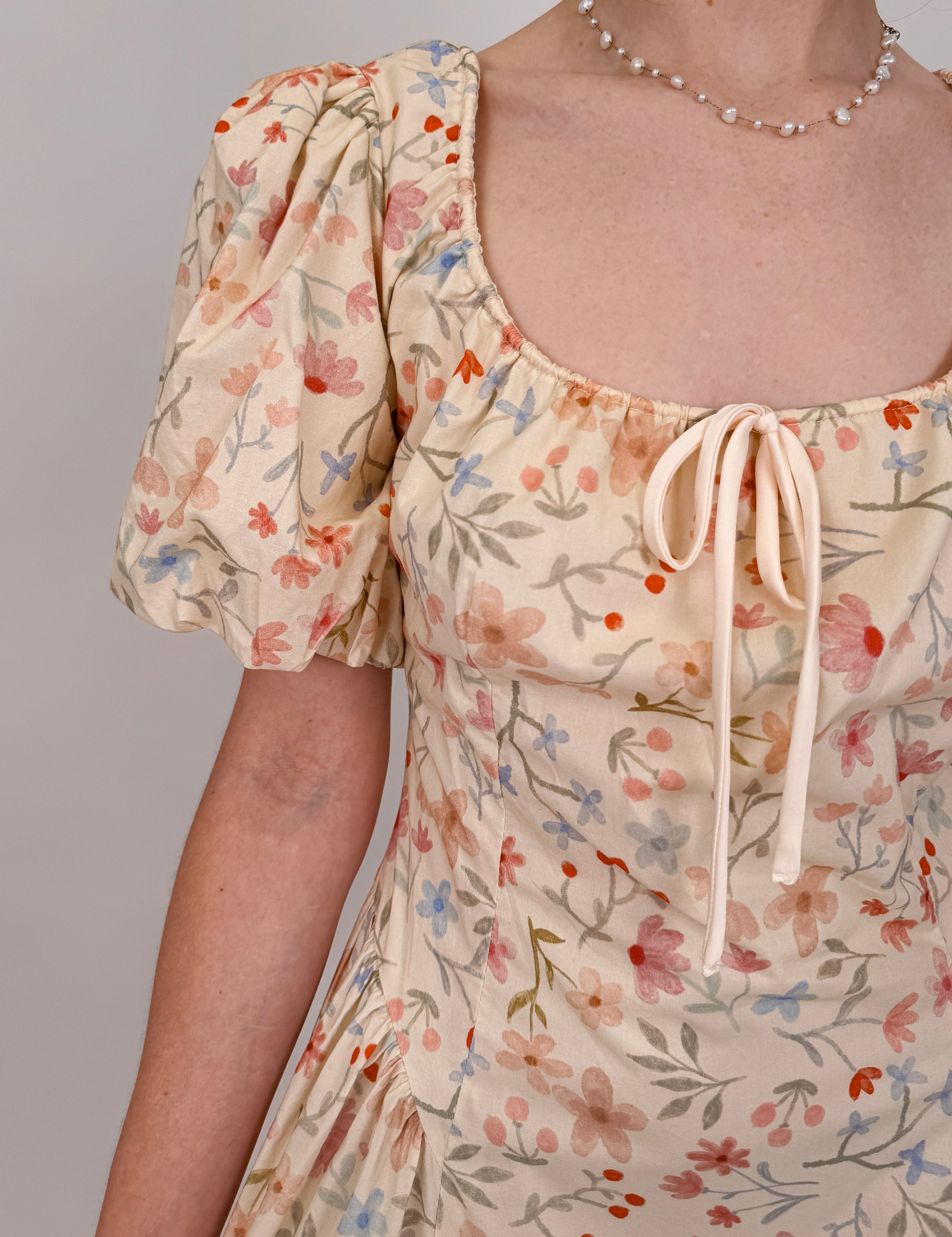 The Eleanor Floral Midi Dress