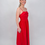 Ursula Bubble Hem Midi Dress