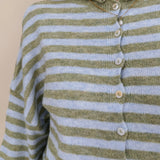 Jesslia Striped Cardigan