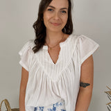 Vanna Pleated Blouse