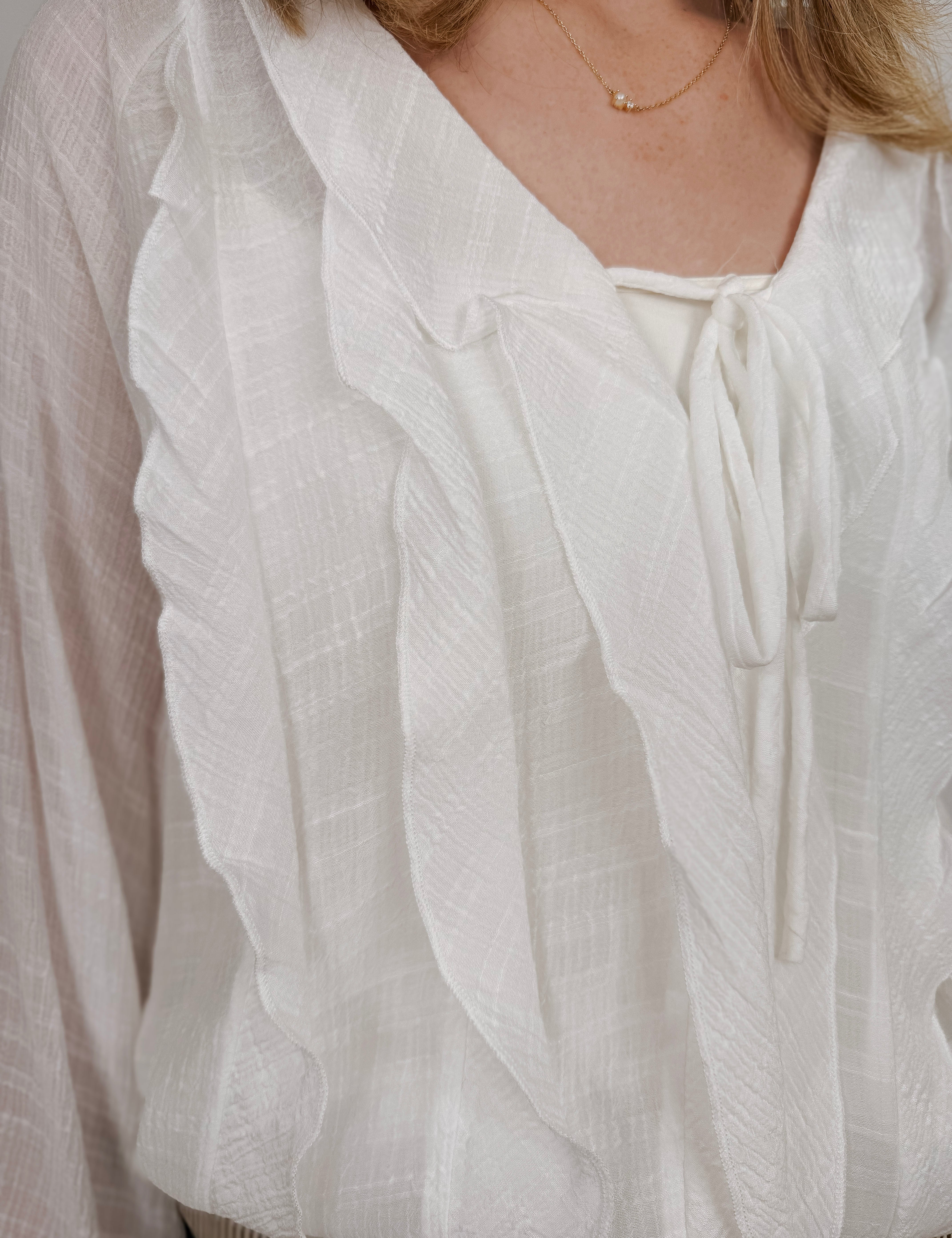 Ruby Lynn Ruffle Blouse