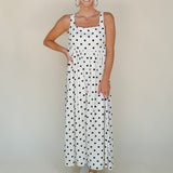 Paris Polka Dot Midi Dress