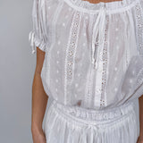 Ellery Embroidery Top & Skirt Set