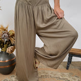 Daphne Satin Wide Leg Pants