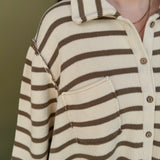 Sami Stripe Button Up Cardigan