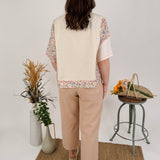 Iris Floral Knit Top