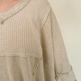 Collyns Mineral Washed Knit Top