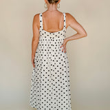 Paris Polka Dot Midi Dress