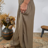 Daphne Satin Wide Leg Pants