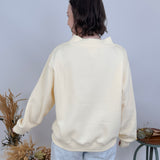 Adalyn Fleece Wide Neck Sweatshirt