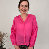 Blair Cotton Button Up Blouse